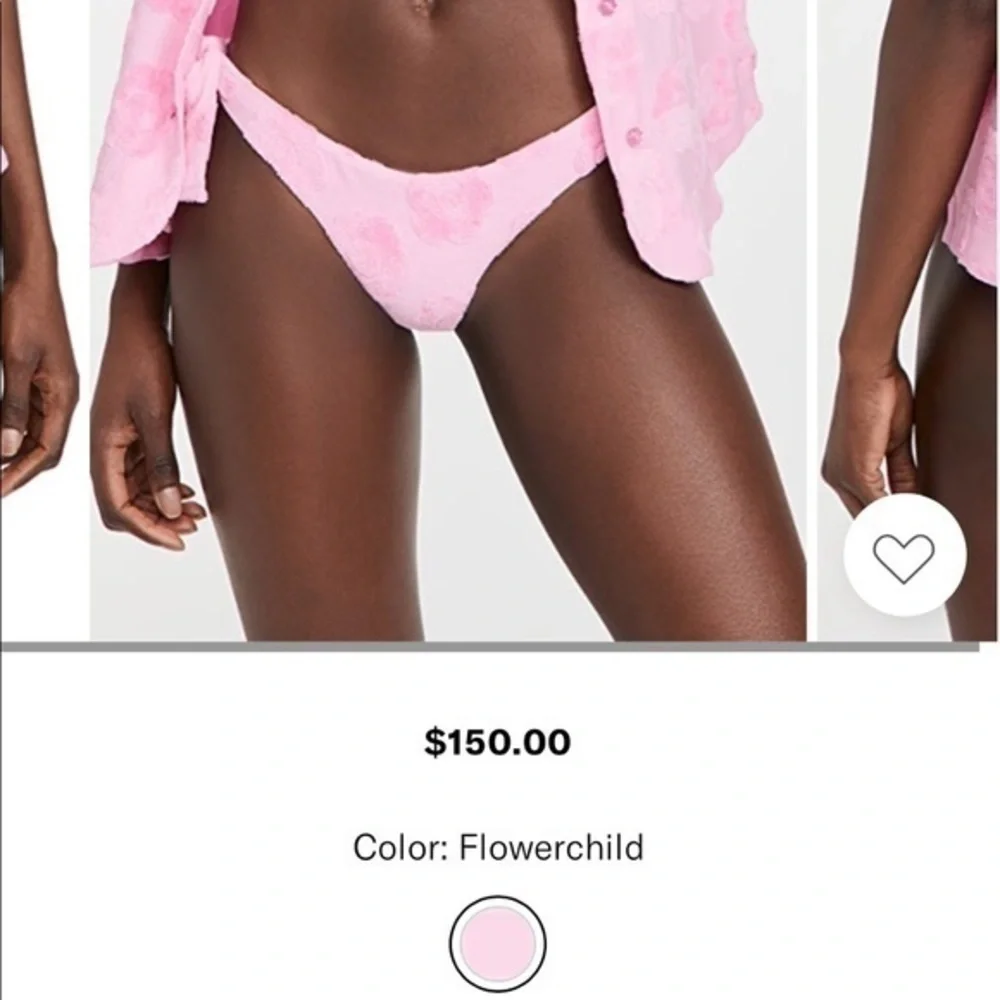 Frankie’s Bikinis Coco Terry Jacquard Top